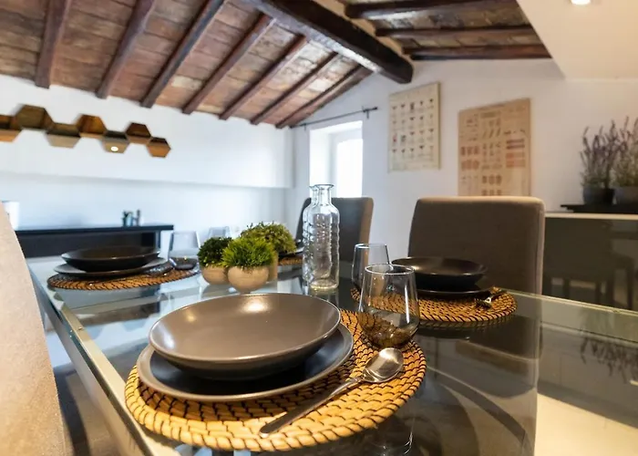 15 Min From Piazza Venezia Skyline Sanctuary In Trastevere Apartamento Roma