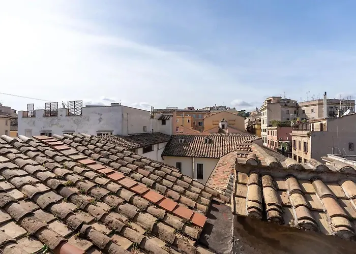 Apartamento 15 Min From Piazza Venezia Skyline Sanctuary In Trastevere