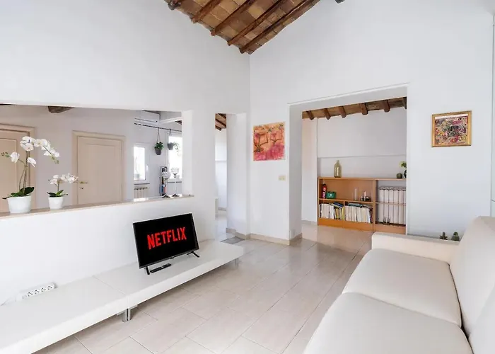 Apartamento 15 Min From Piazza Venezia Skyline Sanctuary In Trastevere *