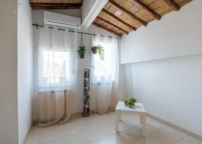 Apartamento 15 Min From Piazza Venezia Skyline Sanctuary In Trastevere