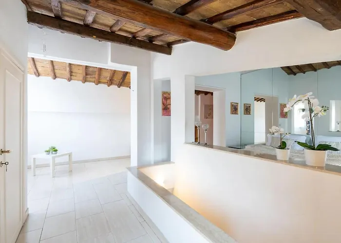 Apartamento 15 Min From Piazza Venezia Skyline Sanctuary In Trastevere